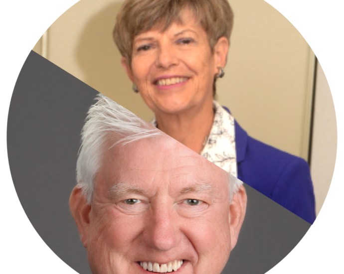 Paul Sharman and Jane Fogel